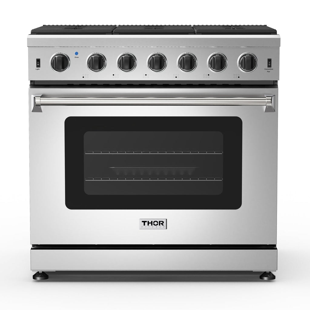 THOR Kitchen Convection Gas Range 6 Burners 91.4cm 169.9L LRG3601U