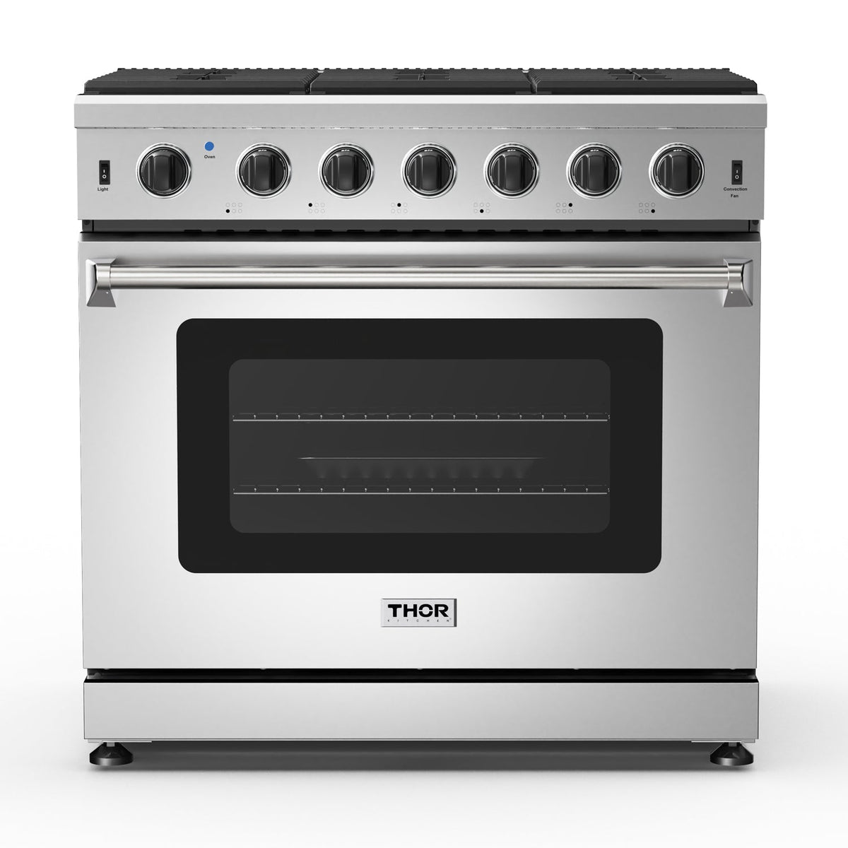 THOR Kitchen Convection Gas Range 6 Burners 91.4cm 169.9L LRG3601U
