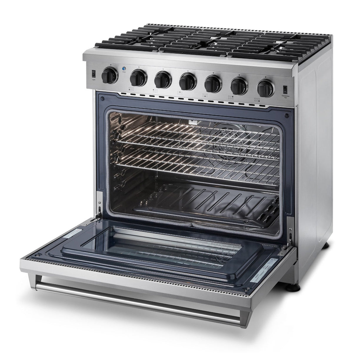 THOR Kitchen Convection Gas Range 6 Burners 91.4cm 169.9L LRG3601U