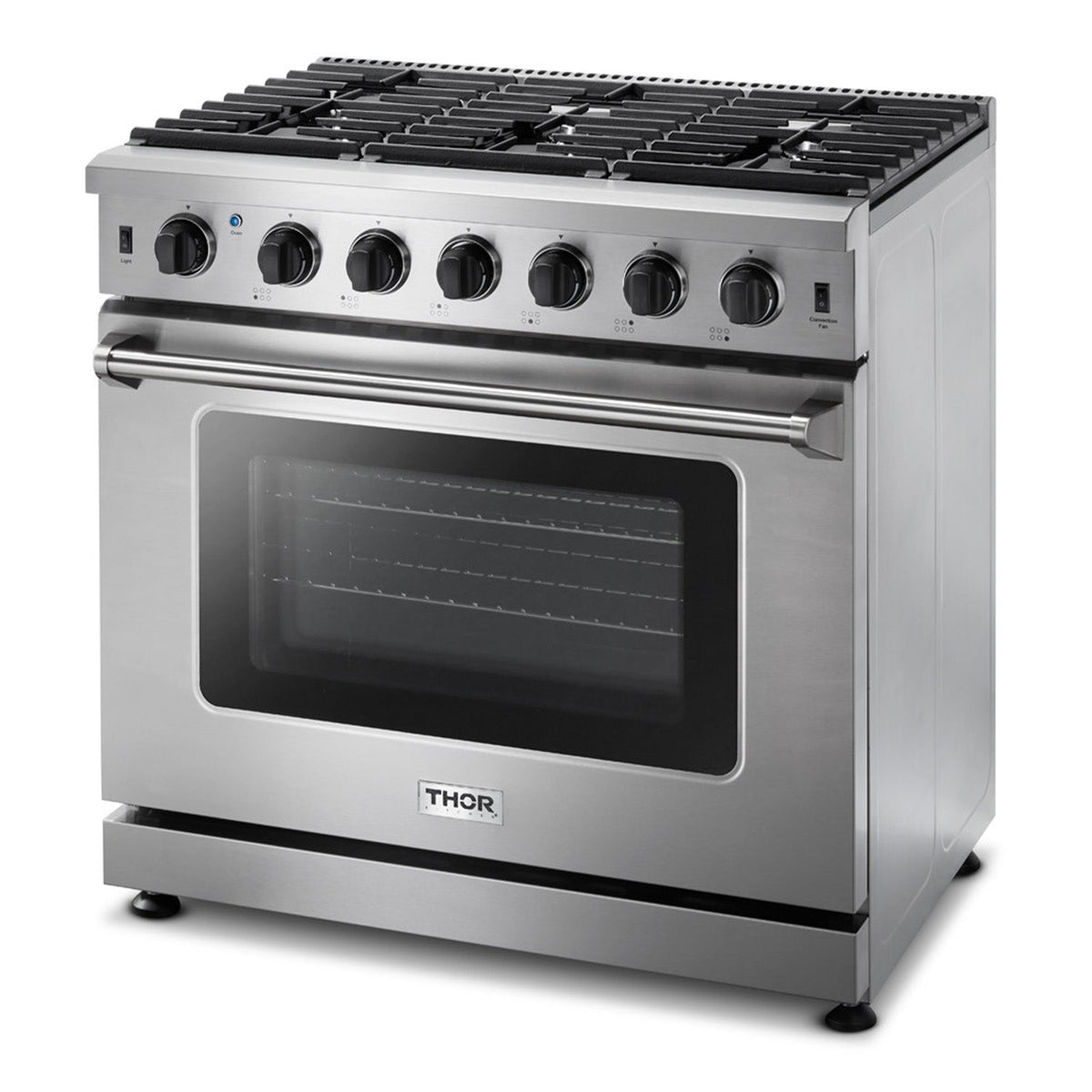 THOR Kitchen Convection Gas Range 6 Burners 91.4cm 169.9L LRG3601U