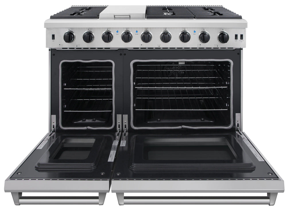 THOR Kitchen Double Oven Gas Range 121.7cm 192.6L LRG4807U