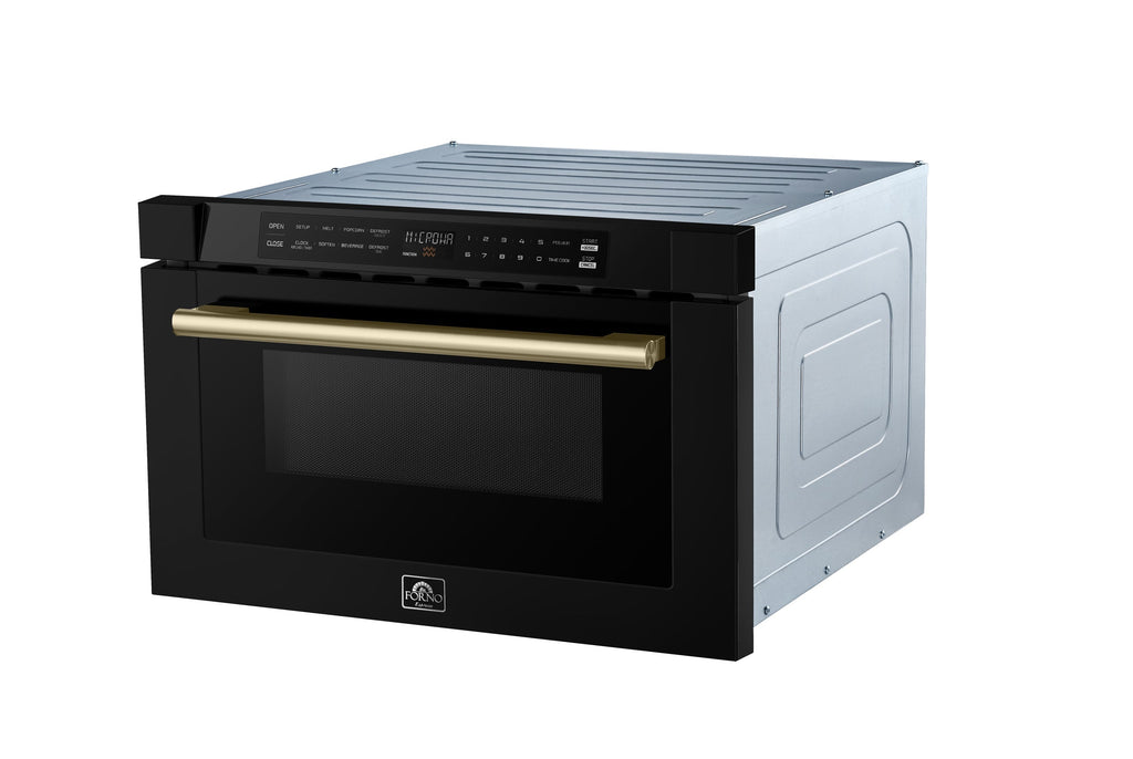 FORNO Capoliveri Built-In Microwave 34L FMWDR3000-24BLK