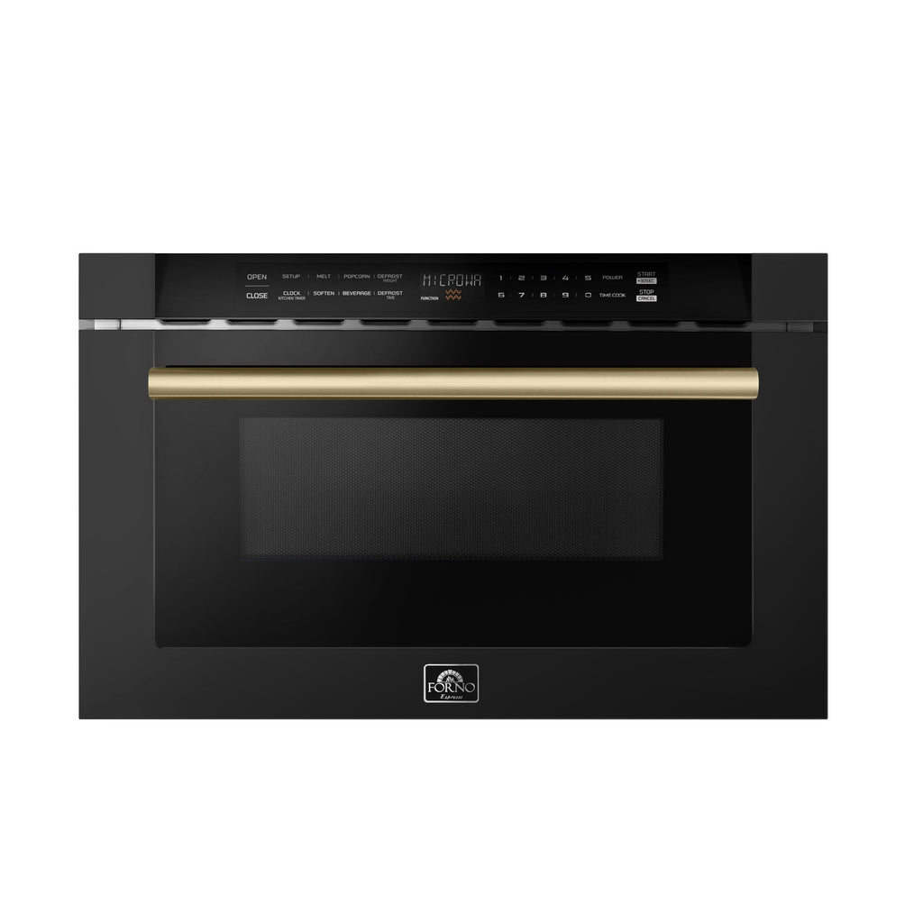 FORNO Capoliveri Built-In Microwave 34L FMWDR3000-24BLK