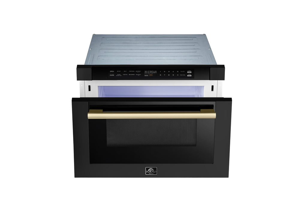 FORNO Capoliveri Built-In Microwave 34L FMWDR3000-24BLK