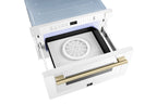 FORNO Espresso Capoliveri Built-In Microwave Drawer 59.9cm 34L FMWDR3000-24WHT