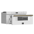 FORNO Espresso Capoliveri Built-In Microwave 75.9cm 34L FMWDR3000-30WHT
