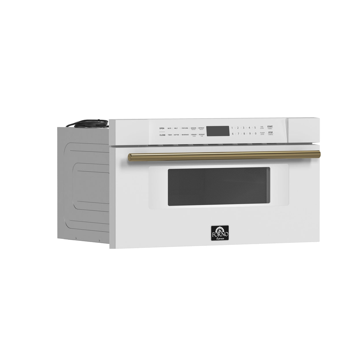 FORNO Espresso Capoliveri Built-In Microwave 75.9cm 34L FMWDR3000-30WHT