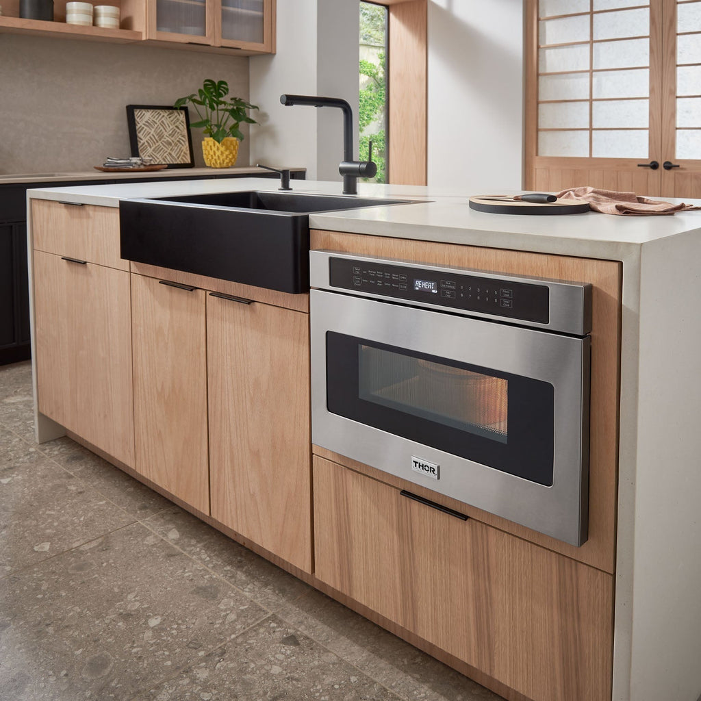 THOR Kitchen Microwave Drawer Stainless Steel 34L TMD2401