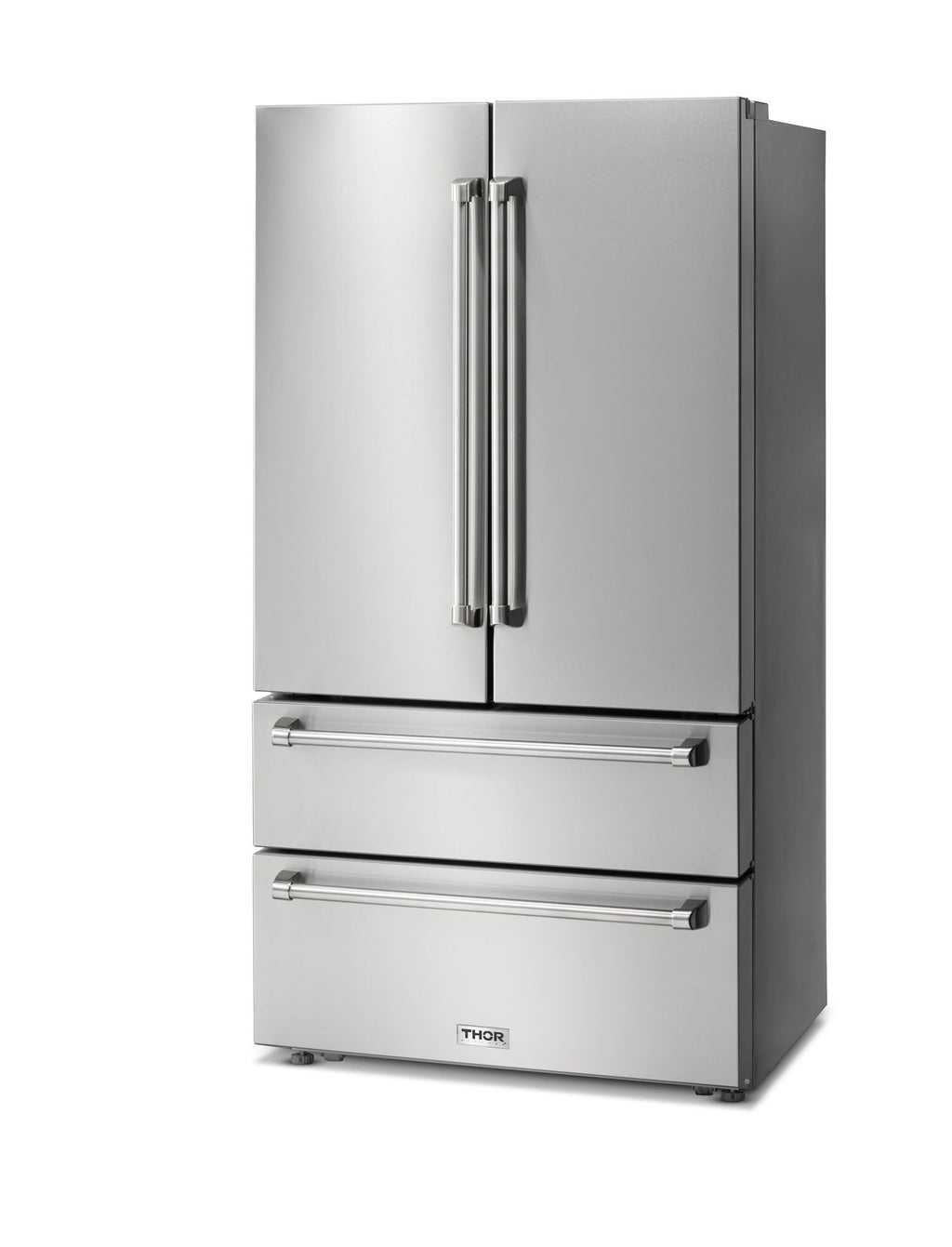 THOR Kitchen French Door Refrigerator 91.4cm 637.1L Stainless Steel TRF3602