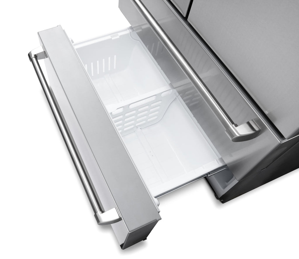 THOR Kitchen French Door Refrigerator 91.4cm 637.1L Stainless Steel TRF3602