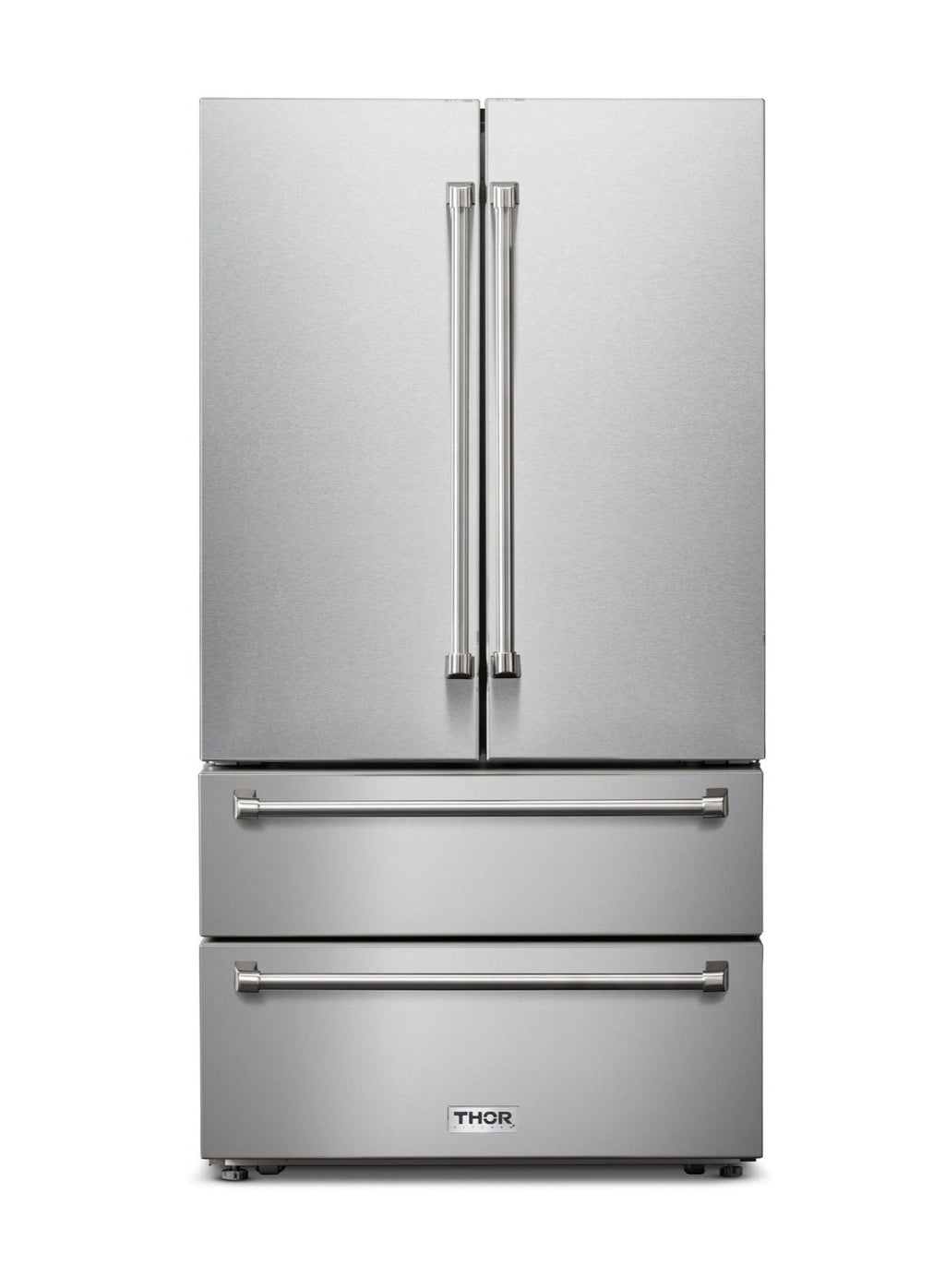 THOR Kitchen French Door Refrigerator 91.4cm 637.1L Stainless Steel TRF3602