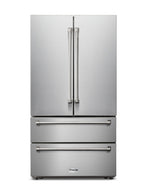 THOR Kitchen French Door Refrigerator 91.4cm 637.1L Stainless Steel TRF3602