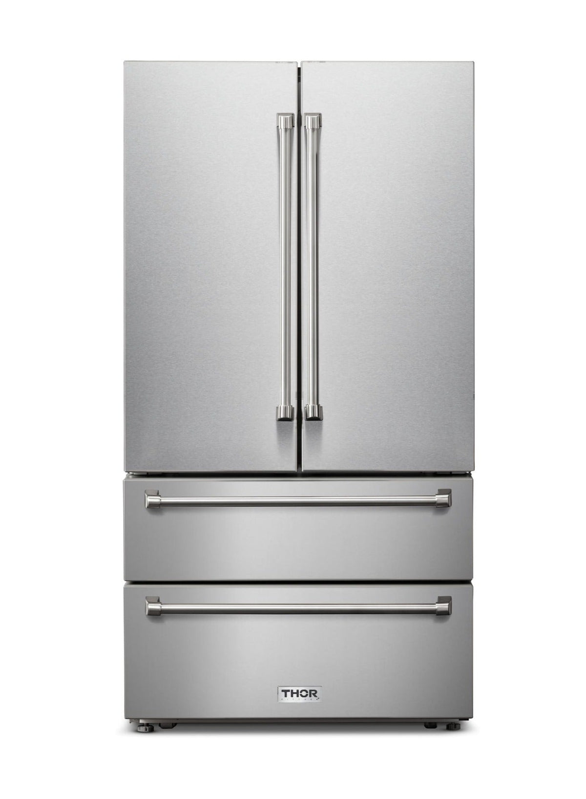 THOR Kitchen French Door Refrigerator 91.4cm 637.1L Stainless Steel TRF3602