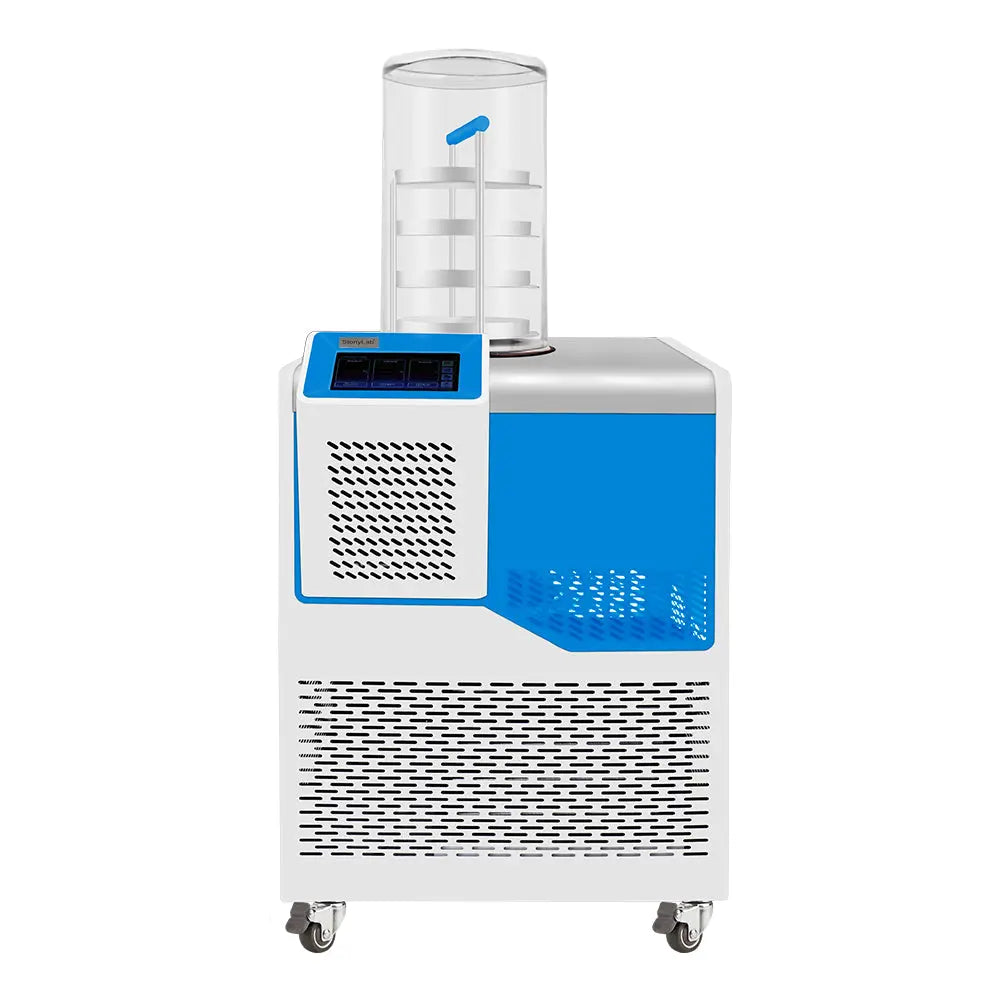StonyLab Vertical Freeze Dryer with Vacuum Pump -60°C 4kg