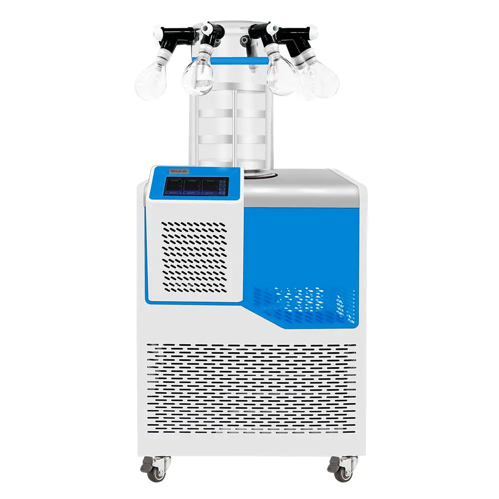StonyLab Vertical Freeze Dryer with Vacuum Pump -60°C 4kg