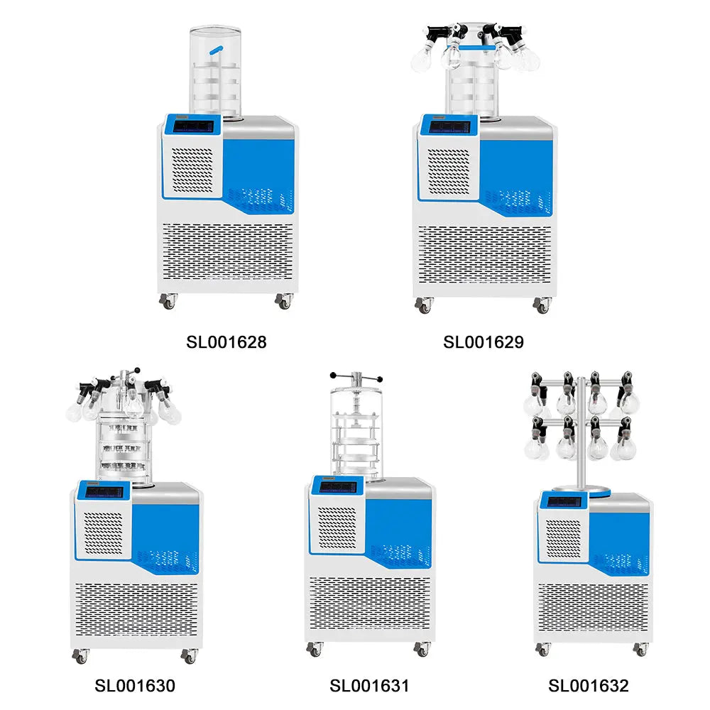 StonyLab Vertical Freeze Dryer with Vacuum Pump -60°C 4kg