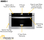 ZLINE Microwave Drawer 60.6cm 34L MWD-1
