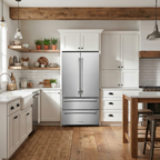 THOR Kitchen French Door Refrigerator 91.4cm 637.1L Stainless Steel TRF3602