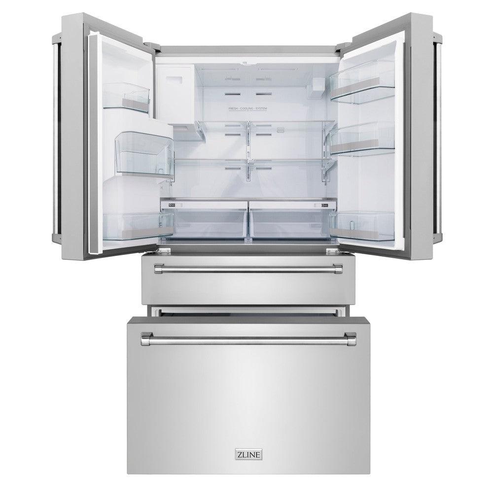 ZLINE French Door Refrigerator 91.4cm 611.6L RFM-W-36