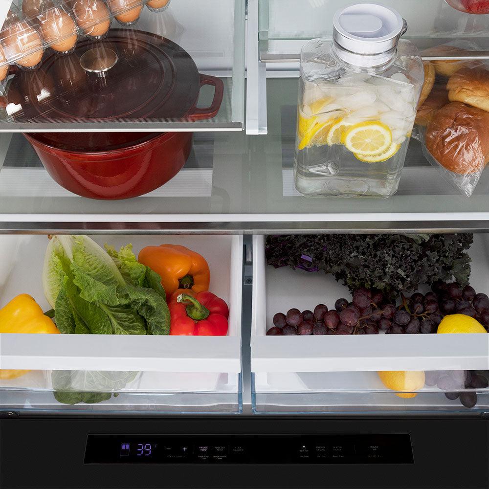 ZLINE French Door Refrigerator 91.4cm 611.6L RFM-W-36