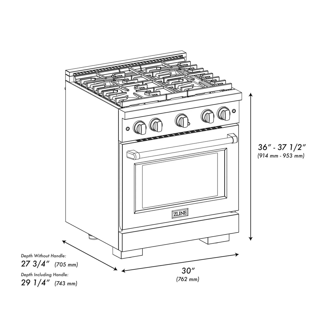 ZLINE Paramount Gas Range SGR30