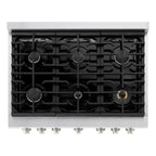 ZLINE Paramount Gas Range Convection Oven 6 Burners 91.4cm SGR36