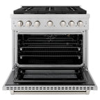 ZLINE Paramount Gas Range Convection Oven 6 Burners 91.4cm SGR36