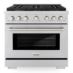ZLINE Paramount Gas Range Convection Oven 6 Burners 91.4cm SGR36