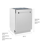 ZLINE Tallac Top Control Built-In Dishwasher 59.7cm DWV-304-24