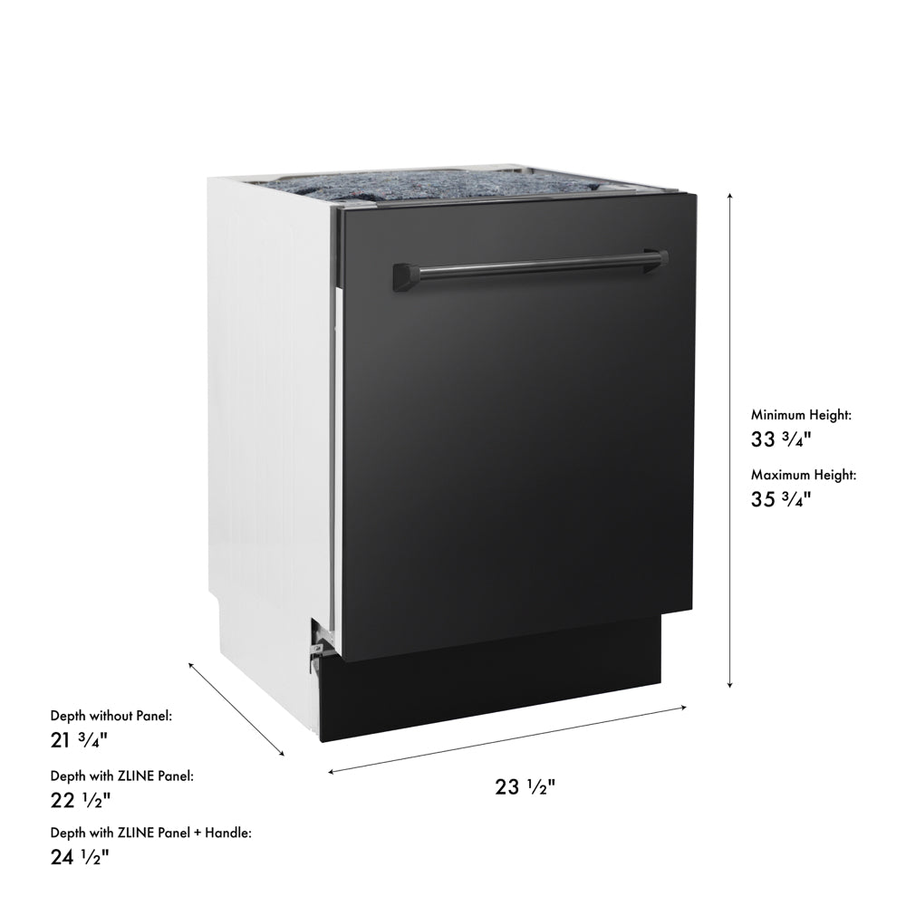 ZLINE Tallac Top Control Built-In Dishwasher DWV-BS-24