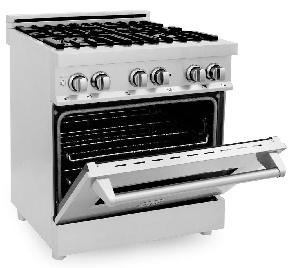 ZLINE Dual Fuel Convection Oven Range 4 Burners 76.2cm 113.3L RA30