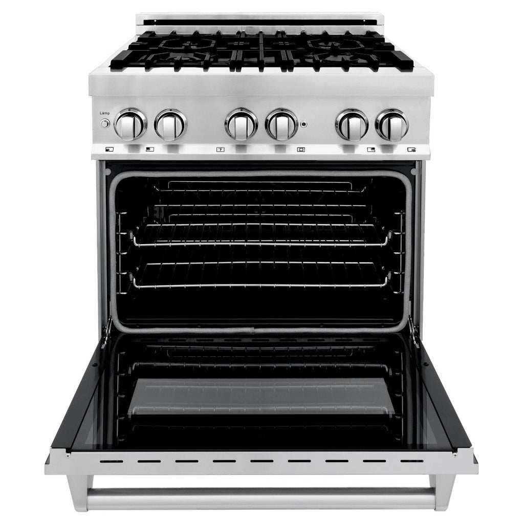 ZLINE Dual Fuel Convection Oven Range 4 Burners 76.2cm 113.3L RA30