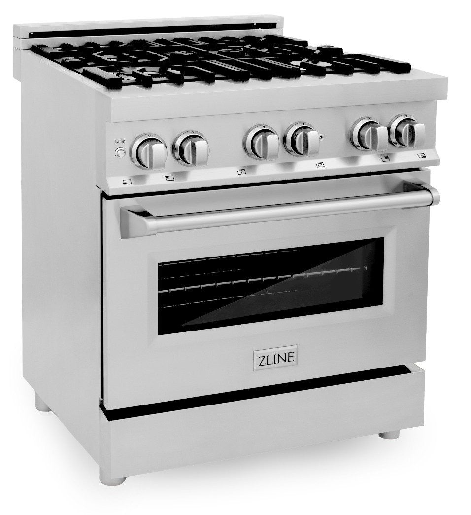 ZLINE Dual Fuel Convection Oven Range 4 Burners 76.2cm 113.3L RA30